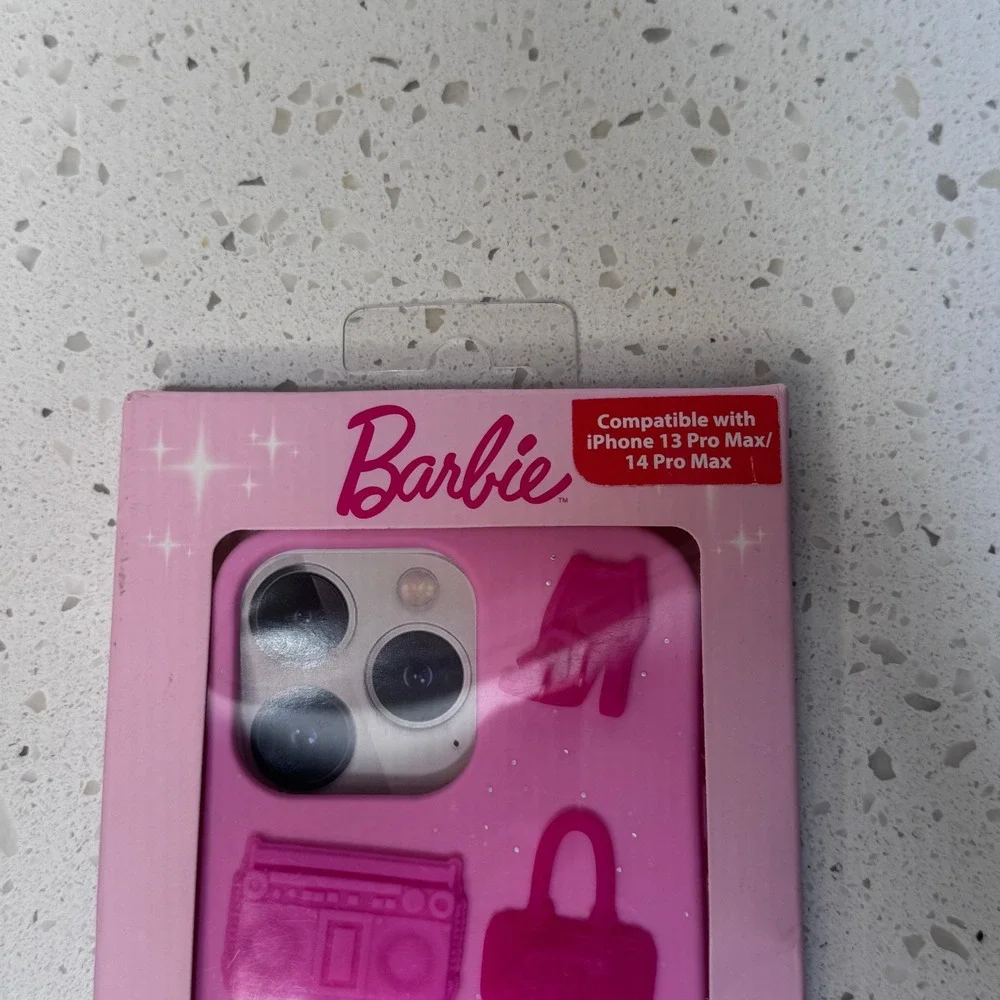 Barbie x Skinnydip London for iPhone 13 14 Pro Max Case Pink 3D Charms NIB